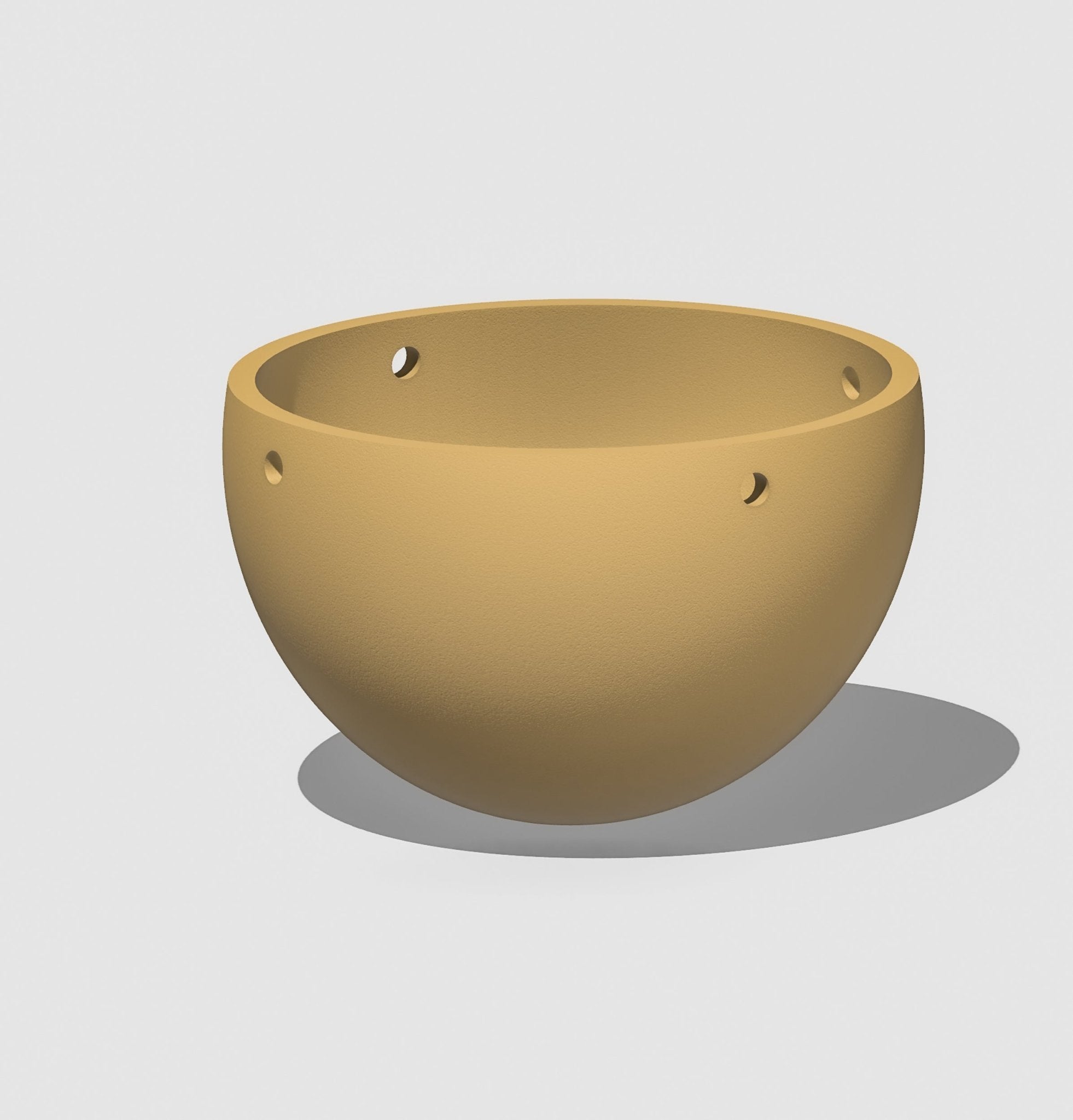 Minimalist Hanging Plant Pot with Drainage