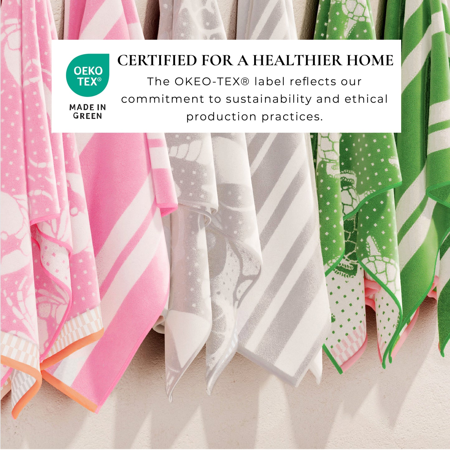 Cotton Velour Beach Towel - Maui Collection