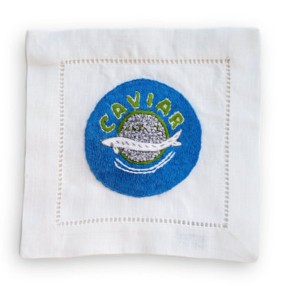 Napkin - Caviar Cocktail Napkins