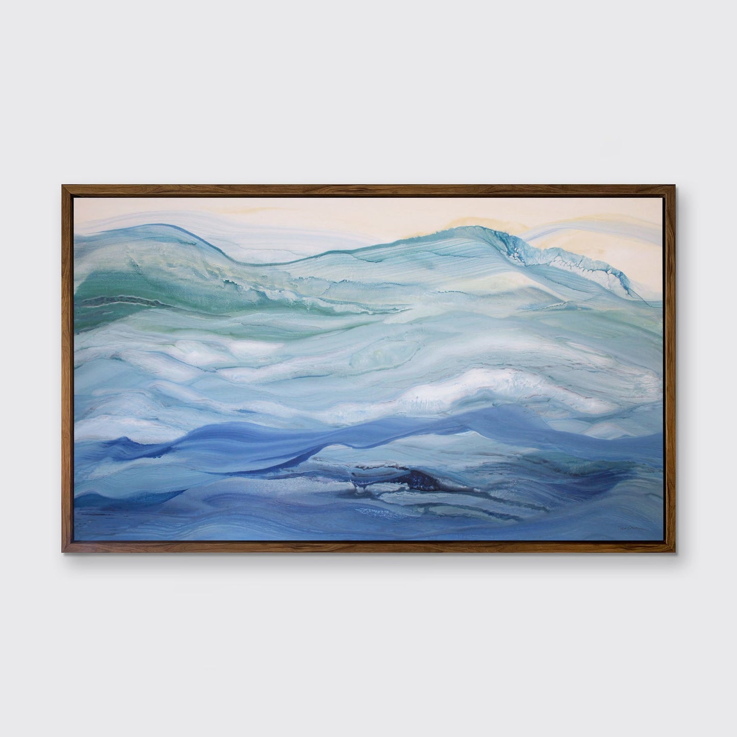 Surf Play - Open Edition Canvas Print