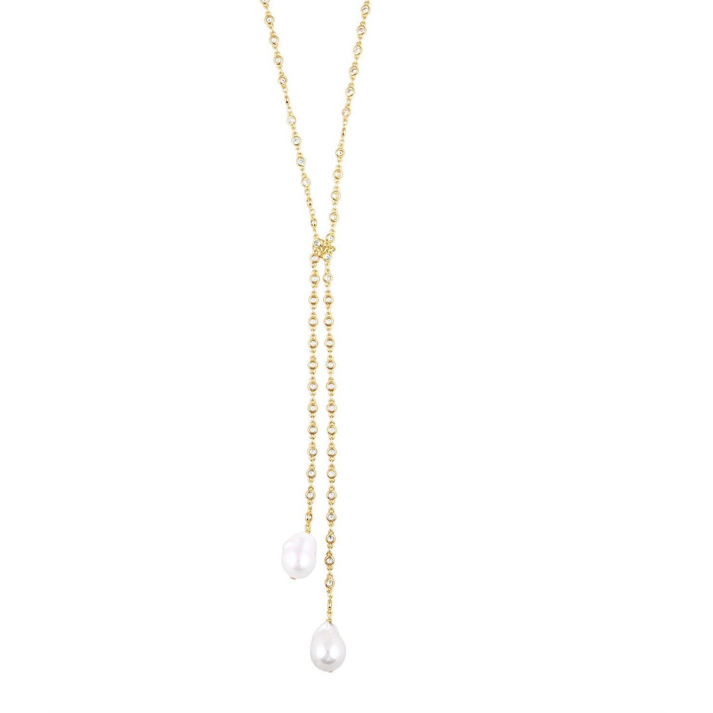 Pearl Bolo Necklace