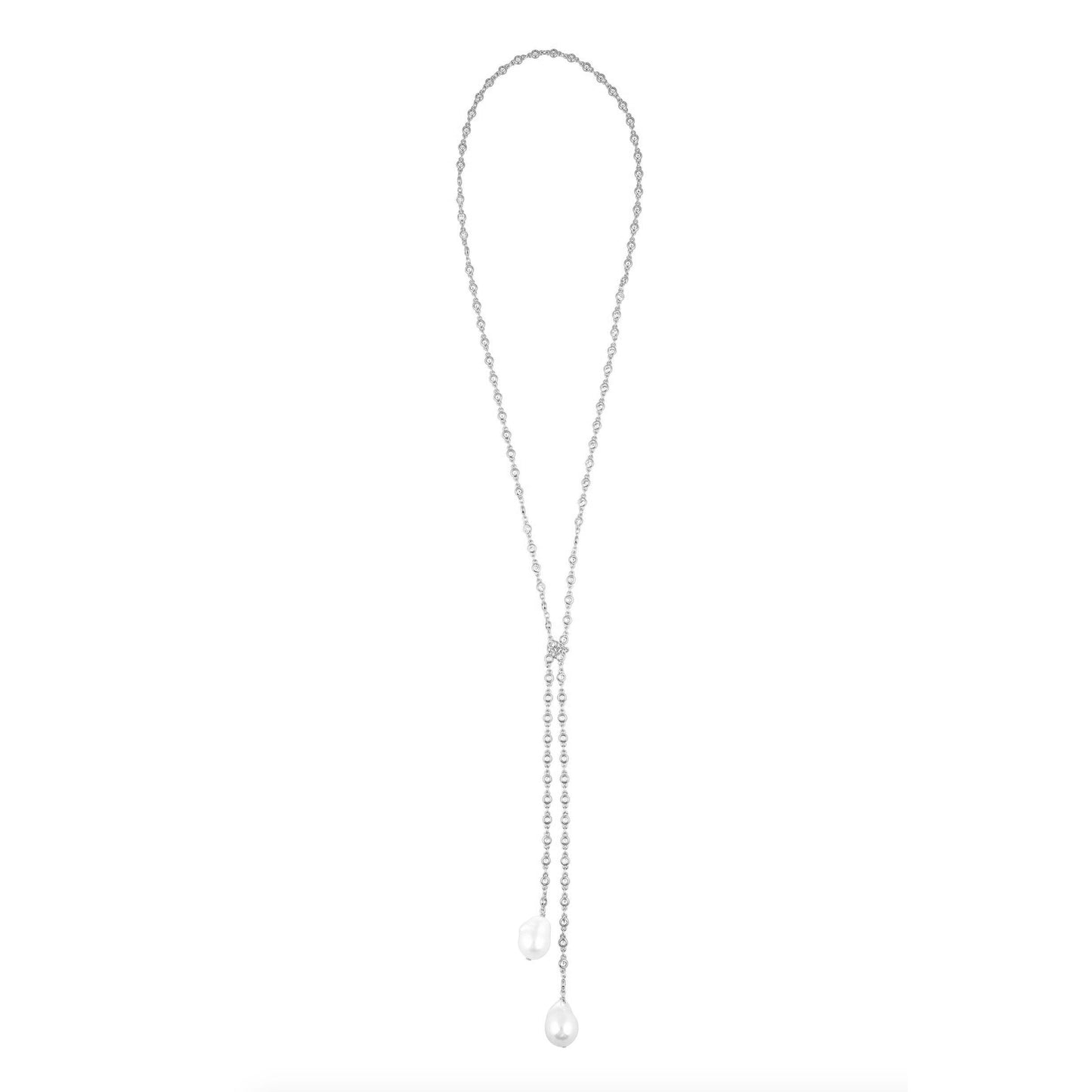 Pearl Bolo Necklace