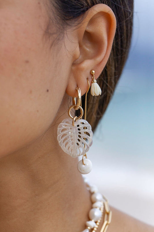 Pikake Stud Earrings - Aloalo