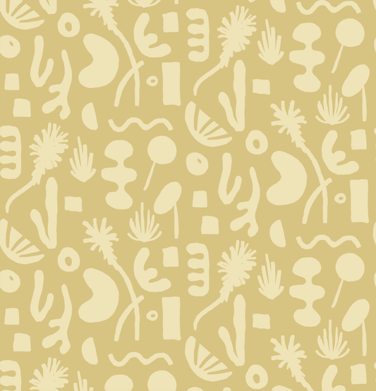 Pool Side Wallpaper, lemon