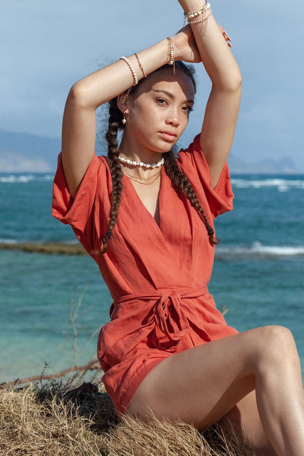 Puka Shell Choker Necklace - Keone