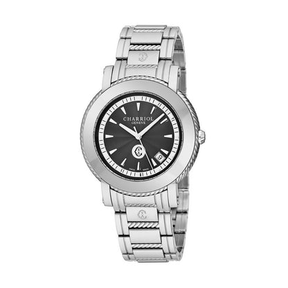 Parisi Black Dial Men's Watch