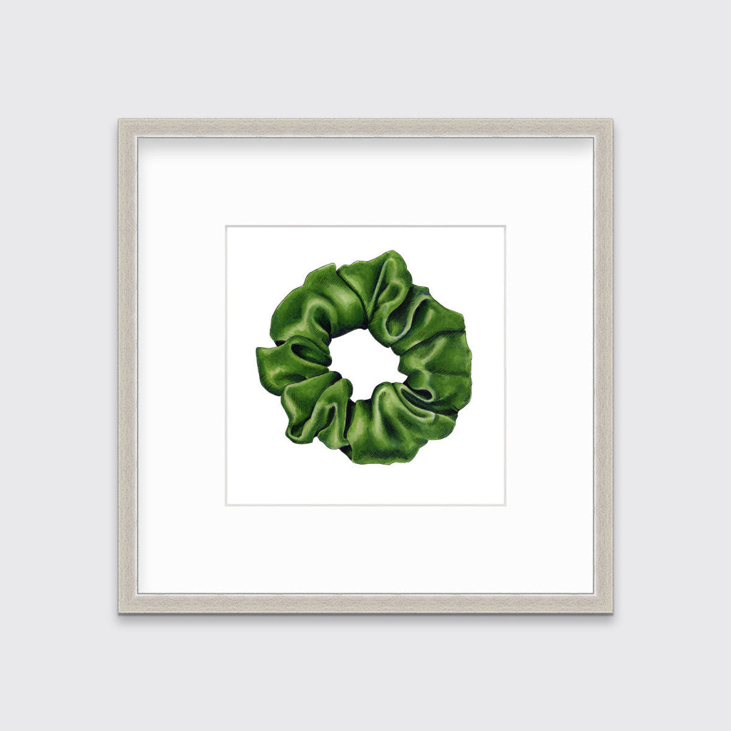 Scrunchie IV (Green) - Open Edition Paper Print
