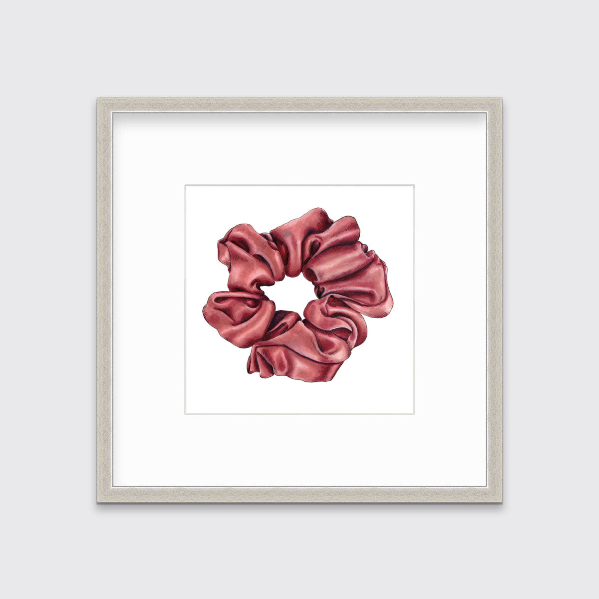 Scrunchie III (Pink) - Open Edition Paper Print
