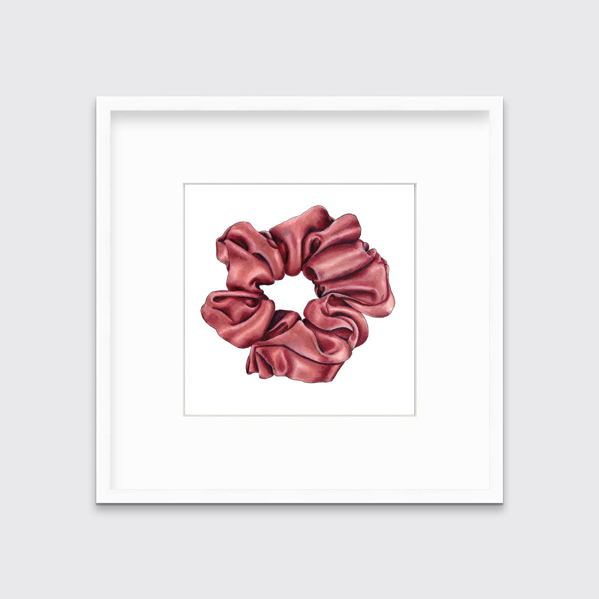 Scrunchie III (Pink) - Open Edition Paper Print