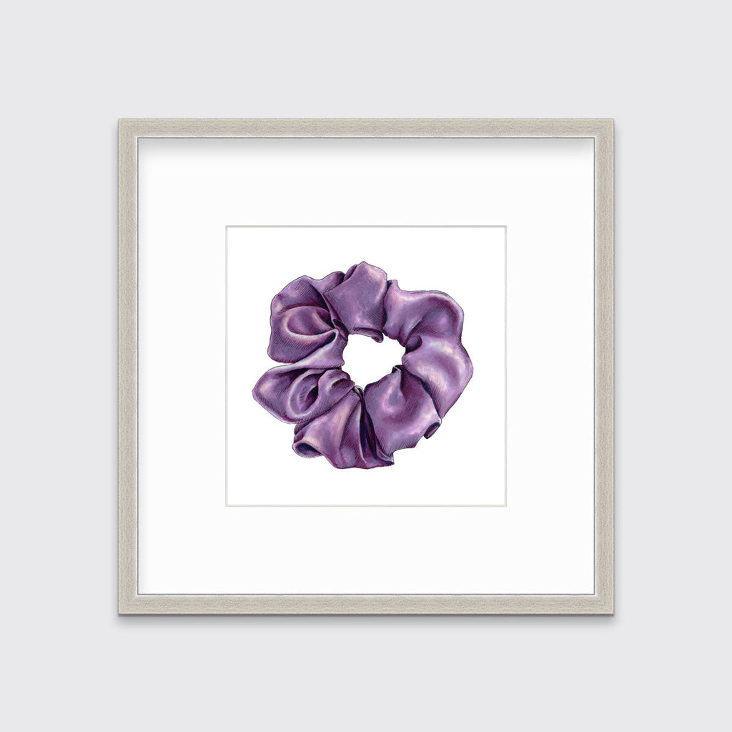 Scrunchie I (Purple) - Open Edition Paper Print