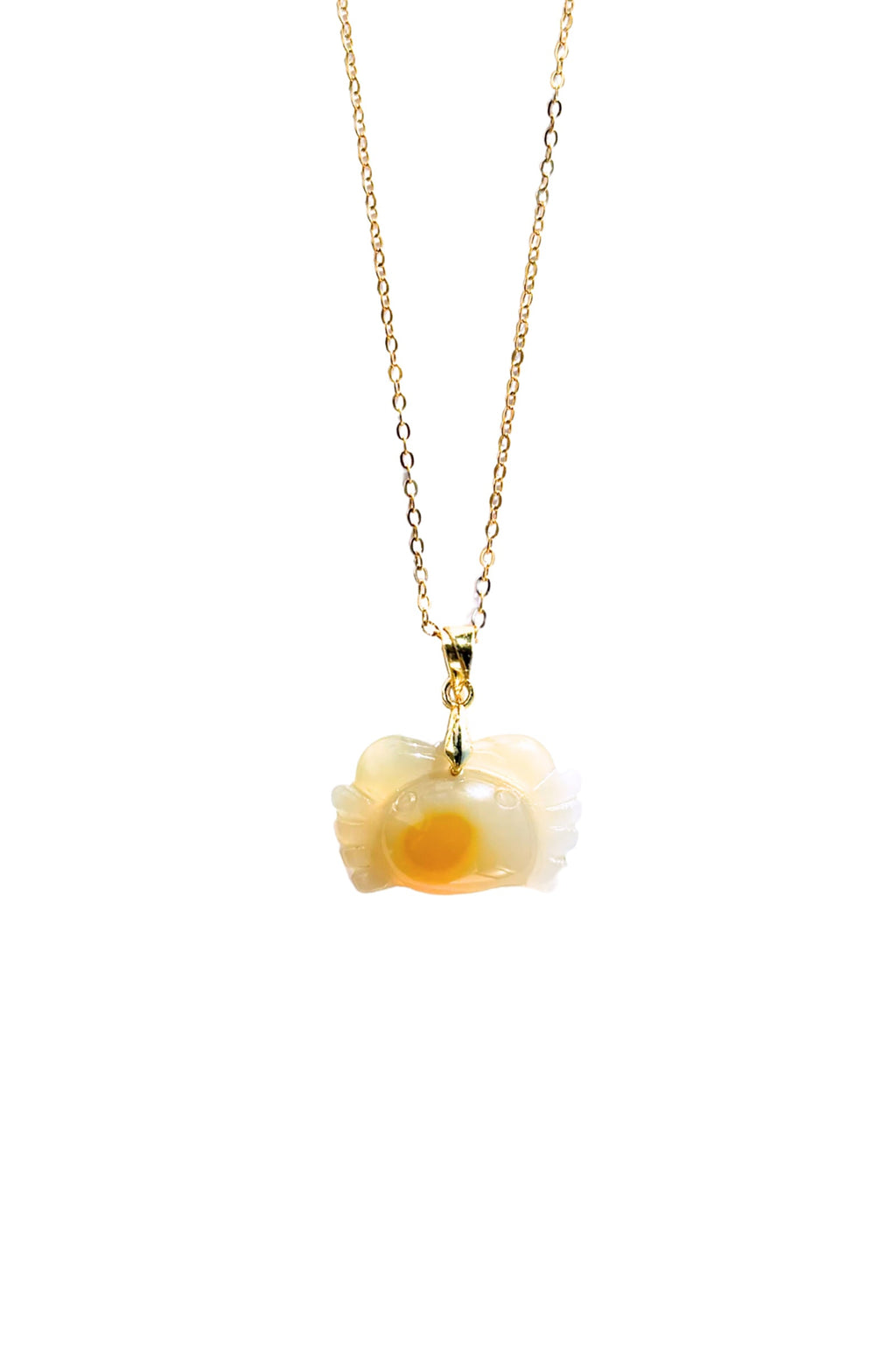 Zodiac collection | Cancer — Jade Stone Necklace
