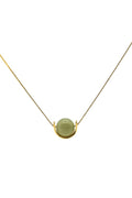 Equinox — Green Bead Jade Necklace