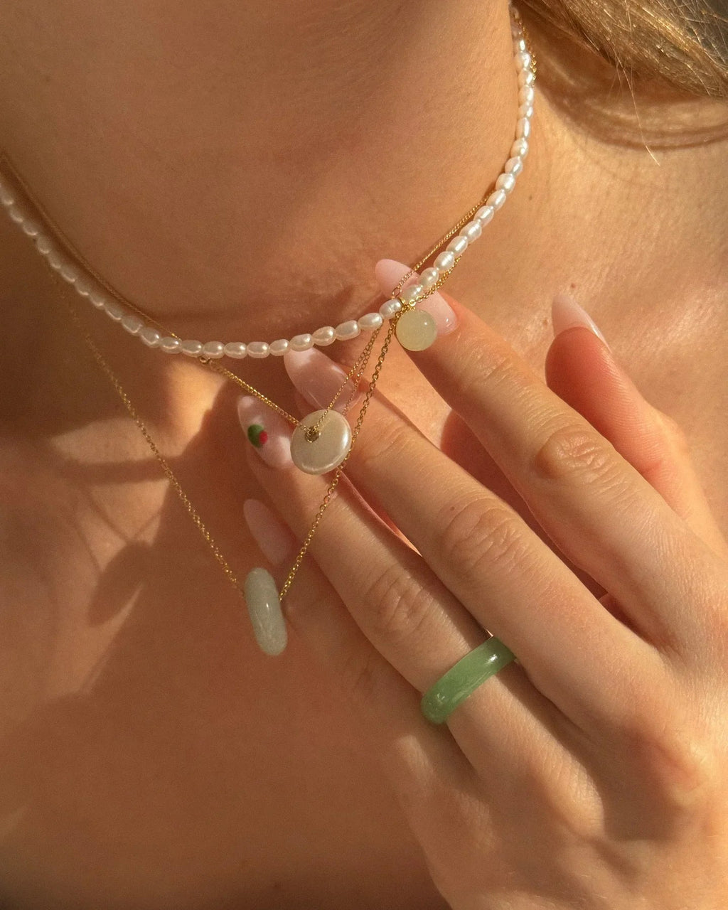 Mabel — Pendant Pearl Necklace