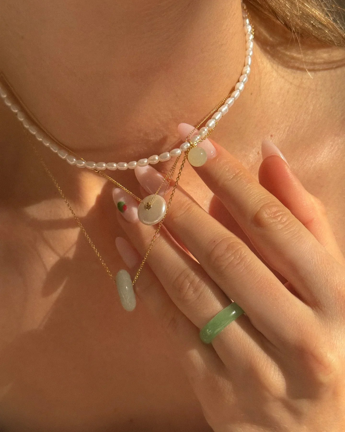 Mabel — Pendant Pearl Necklace