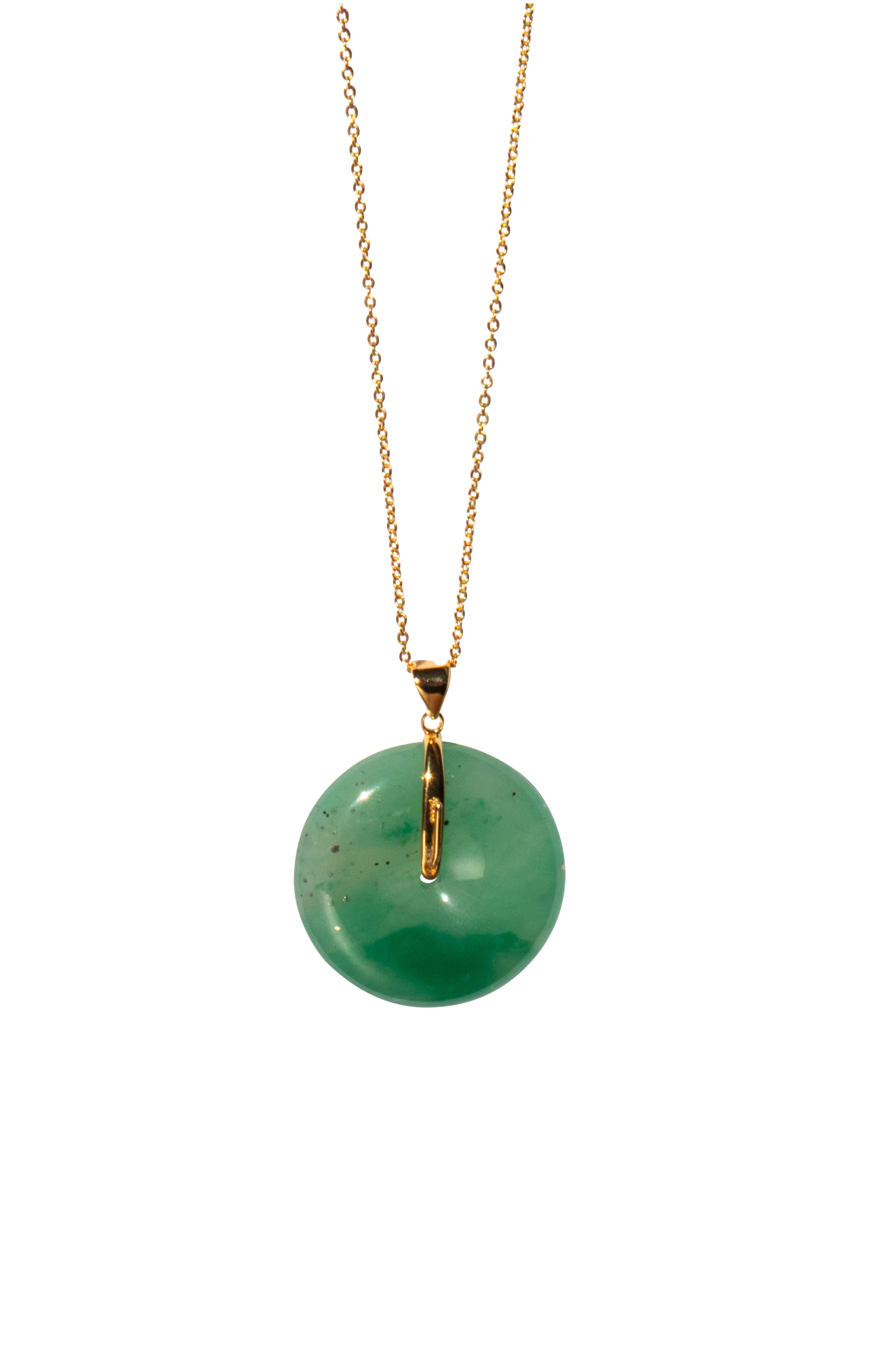 Oro — Jade Stone Pendant Necklace