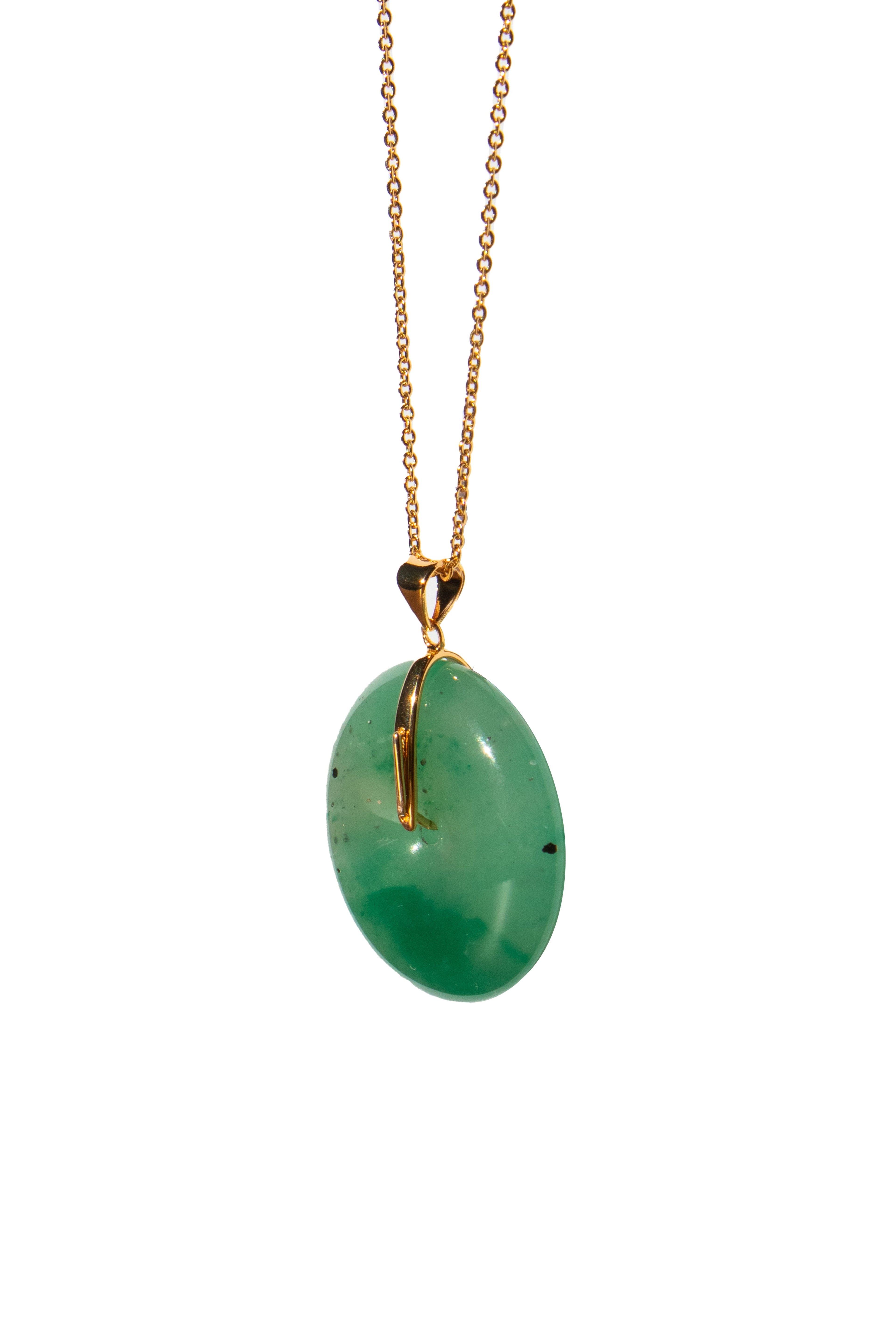 Oro — Jade Stone Pendant Necklace
