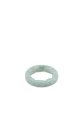 Weave — Off-White Jade Ring