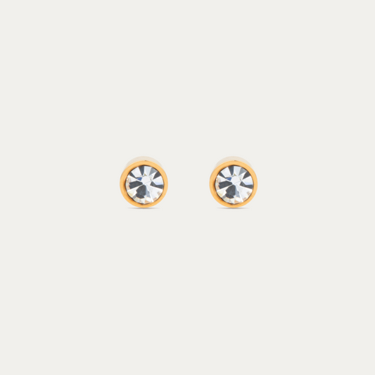 Siella Screw Back Stud Earrings