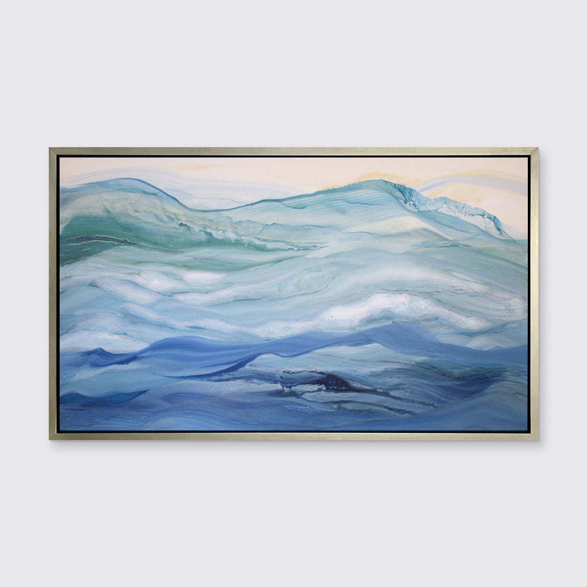 Surf Play - Open Edition Canvas Print