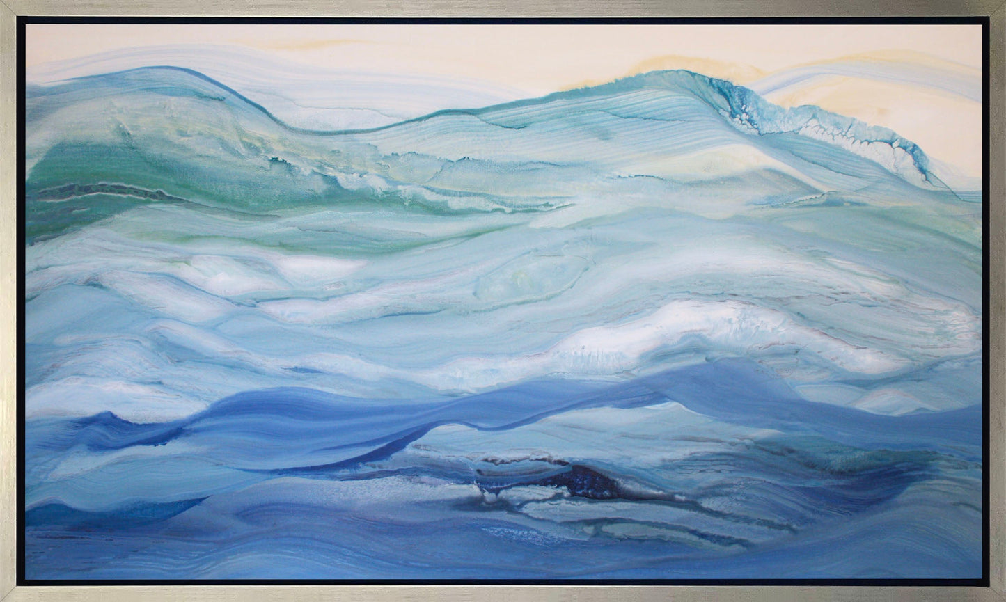 Surf Play - Open Edition Canvas Print