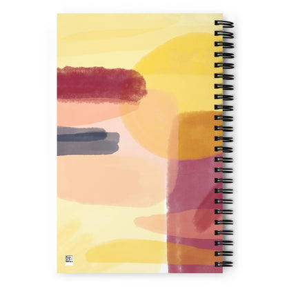 Rise and Grind Spiral notebook