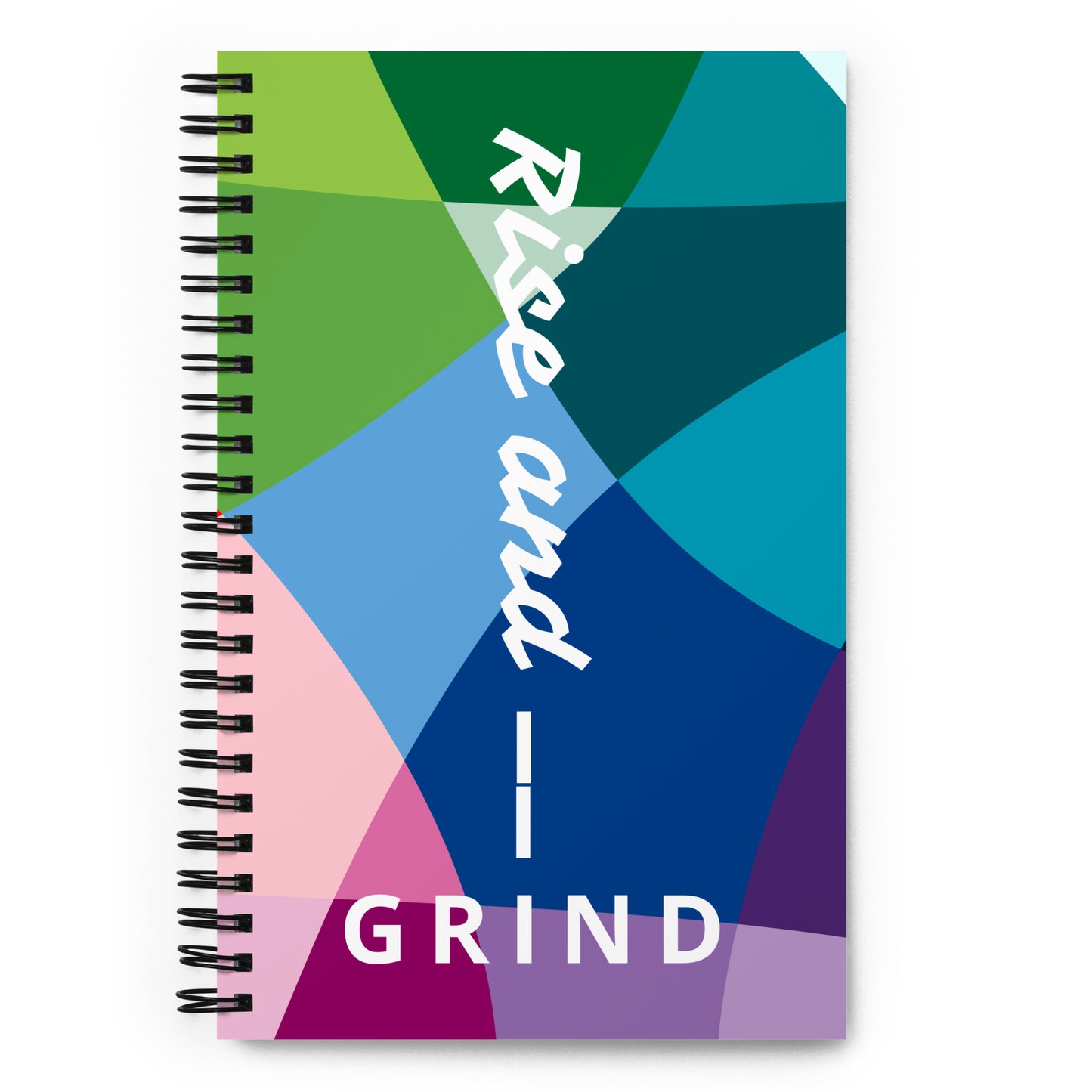 Rise and Grind Spiral notebook