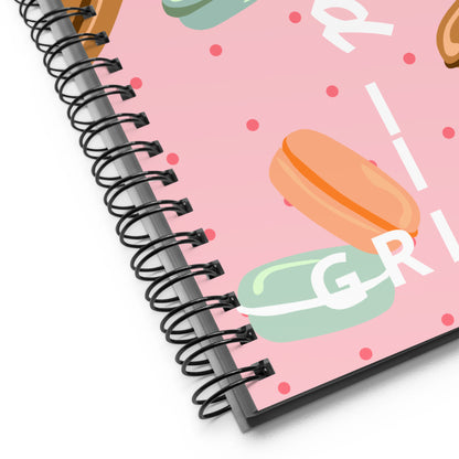 Rise and Grind Spiral notebook