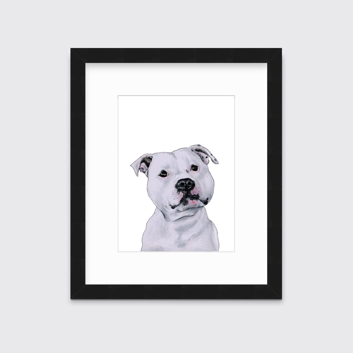 The Staffy - Open Edition Paper Print