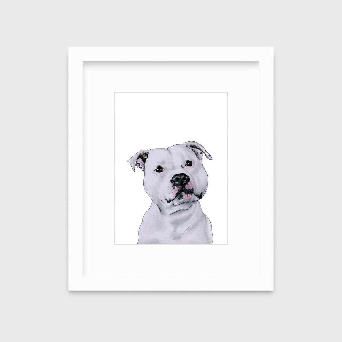 The Staffy - Open Edition Paper Print