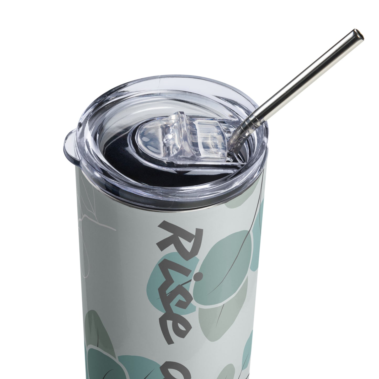 Rise and Grind Stainless steel tumbler