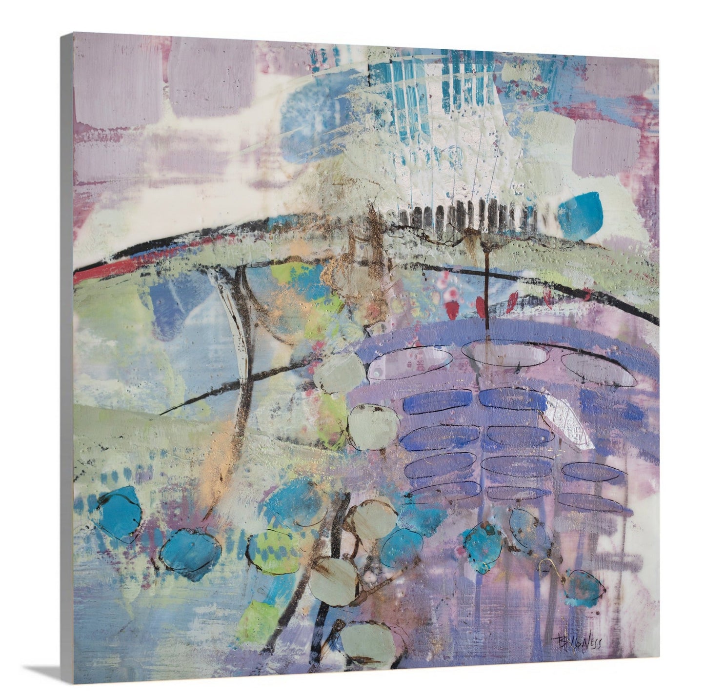 Stone Dance - Open Edition Canvas Print