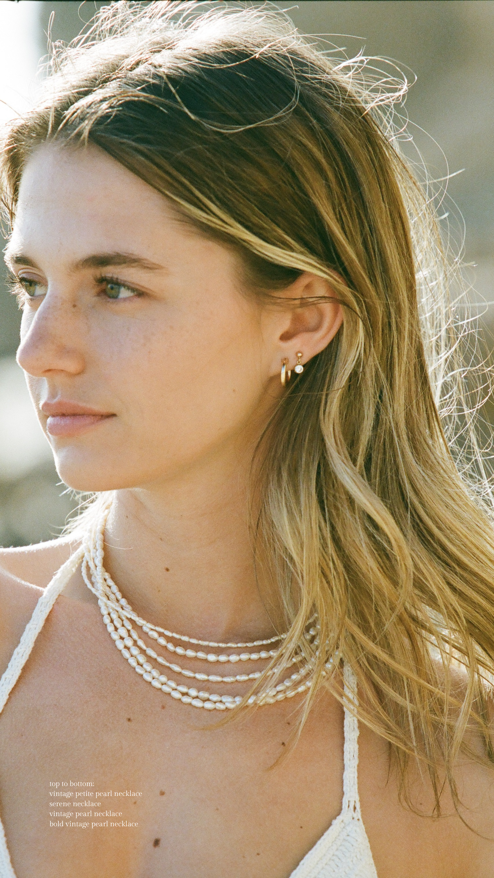 Bold Vintage Pearl Necklace
