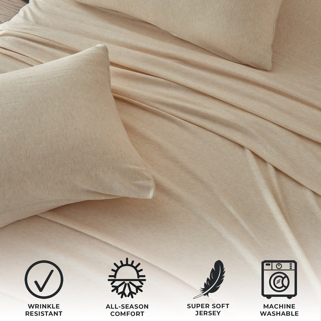 4-Piece Jersey Sheet - Carmen Collection