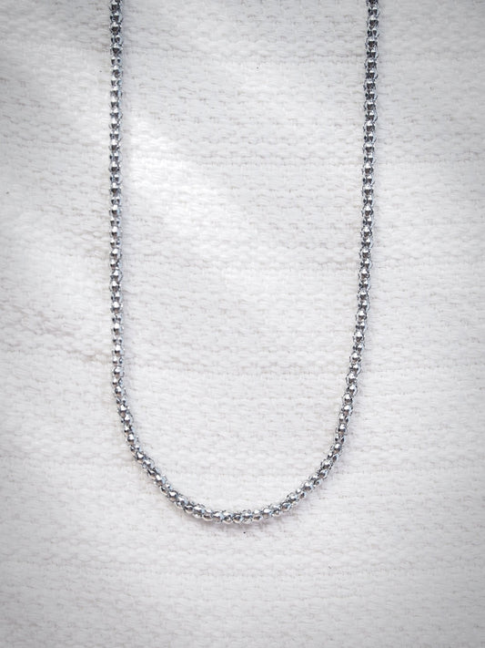 Unisex Men's Stainless Steel Popcorn Chain - Kaiholo