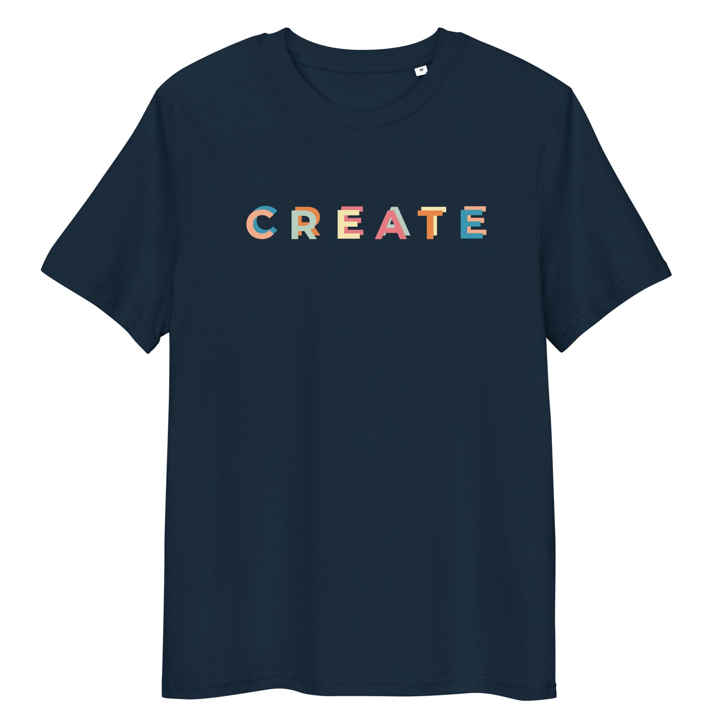 Rise and Grind "CREATE" Unisex organic cotton t-shirt