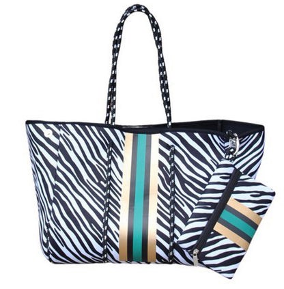 Summer Tote Zebra