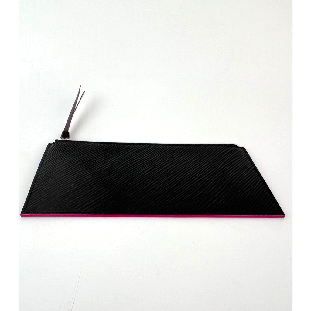 Louis Vuitton Zippered Insert from Felicie Black Epi Leather Coin Pouch