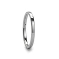 REGINA Wide Flat Style Women's Tungsten Ring - 2mm