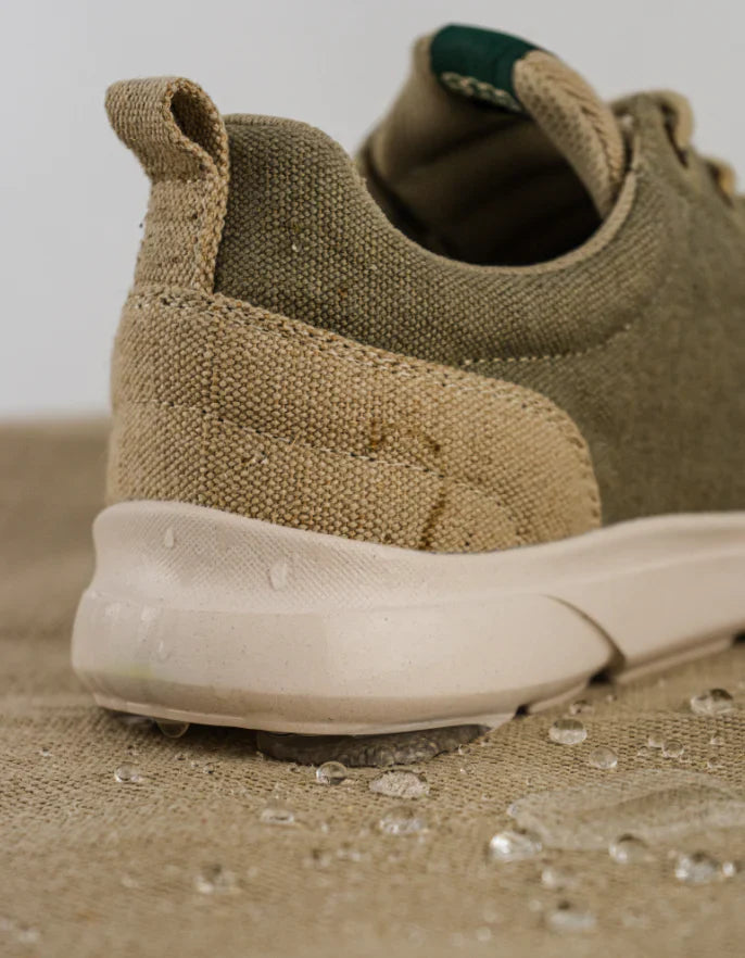 Waterproof hemp shoe by 8000 Kicks.