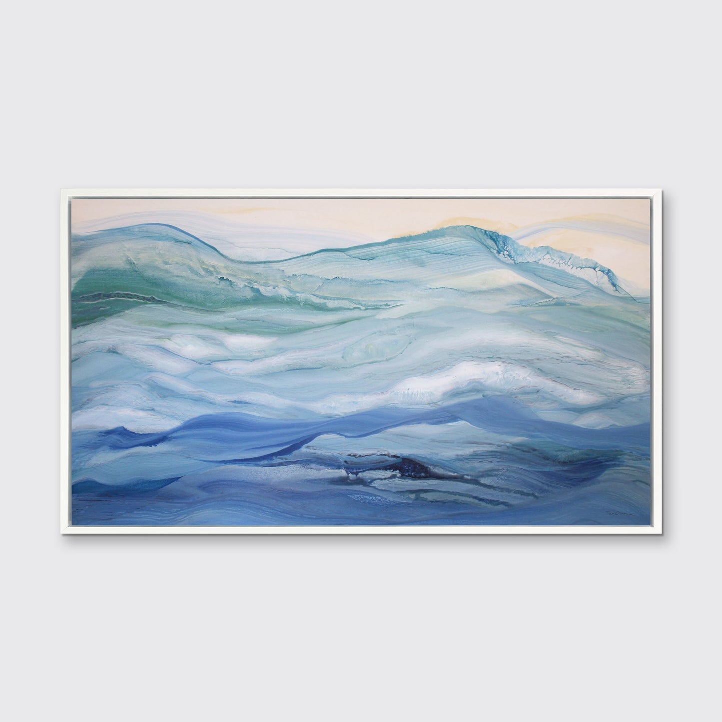 Surf Play - Open Edition Canvas Print