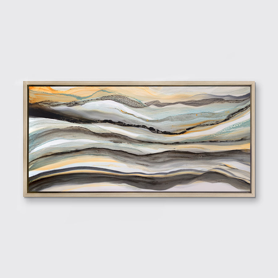 Calico Tails - Open Edition Canvas Print