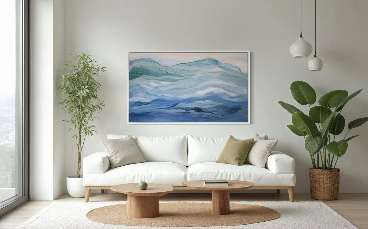 Surf Play - Open Edition Canvas Print