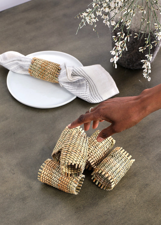 Xhosa Napkin Holders - Set of 4