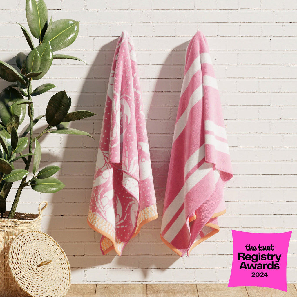 Cotton Velour Beach Towel - Maui Collection