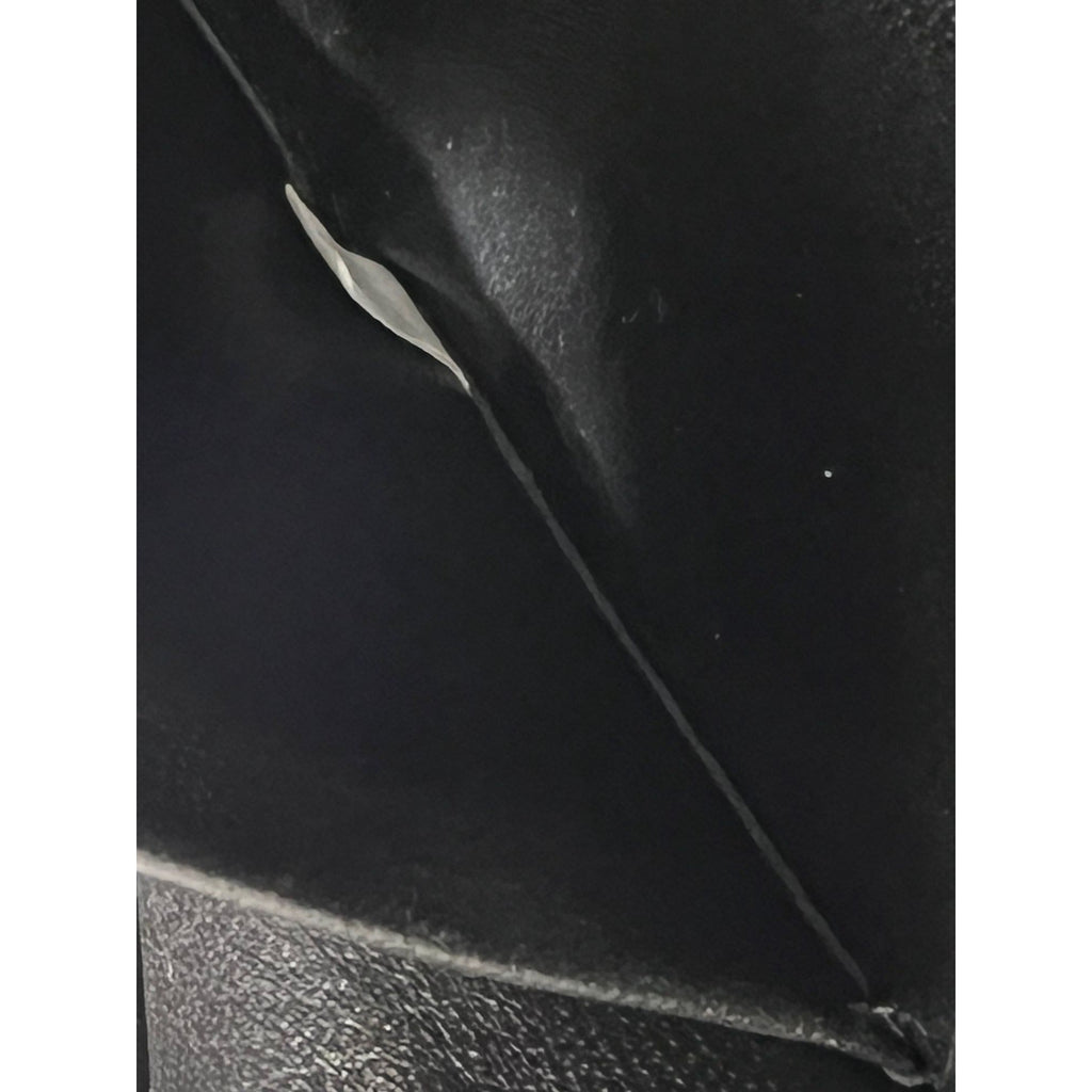 Prada City Calfskin Saffiano Studded Cahier Crossbody Clutch Bag Black